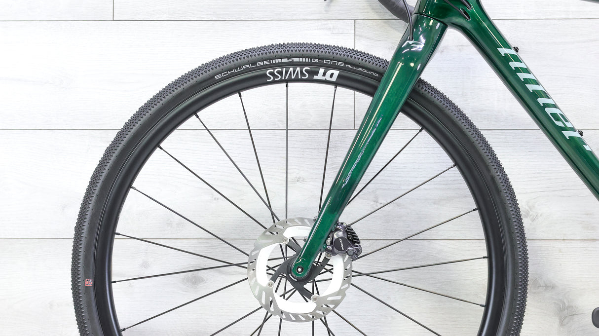 Niner ORE 9 RDO - 4 Star Shimano GRX 800 Gravel Bike - Transparent Green