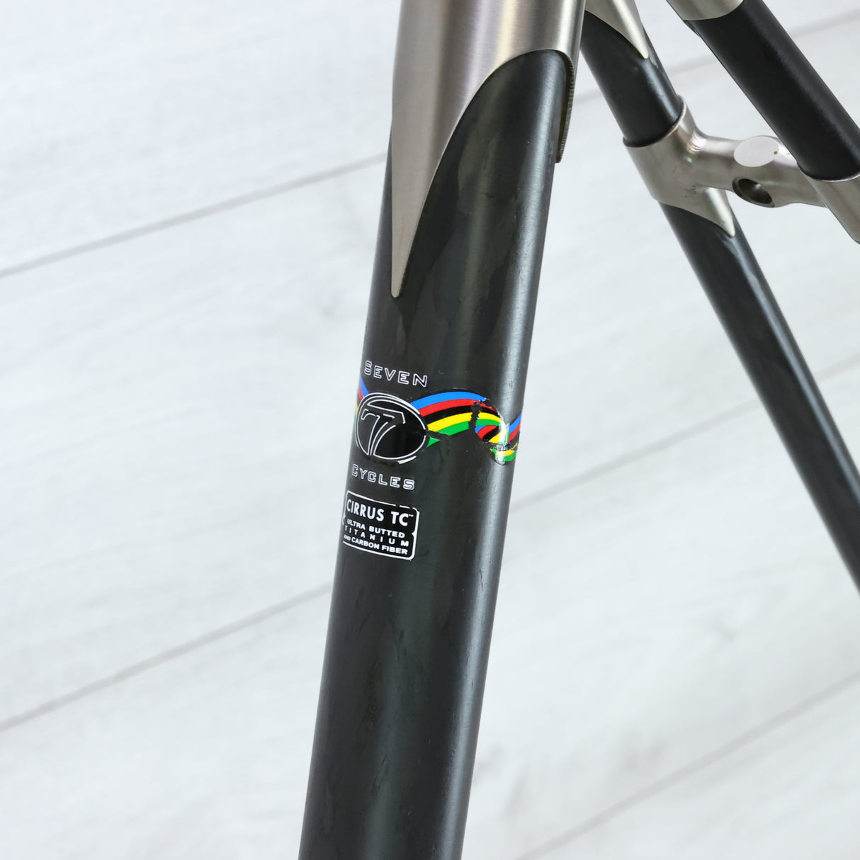 Seven Cycles Elium SLX Titanium/Carbon Road Bike Frameset - 2015, 54cm