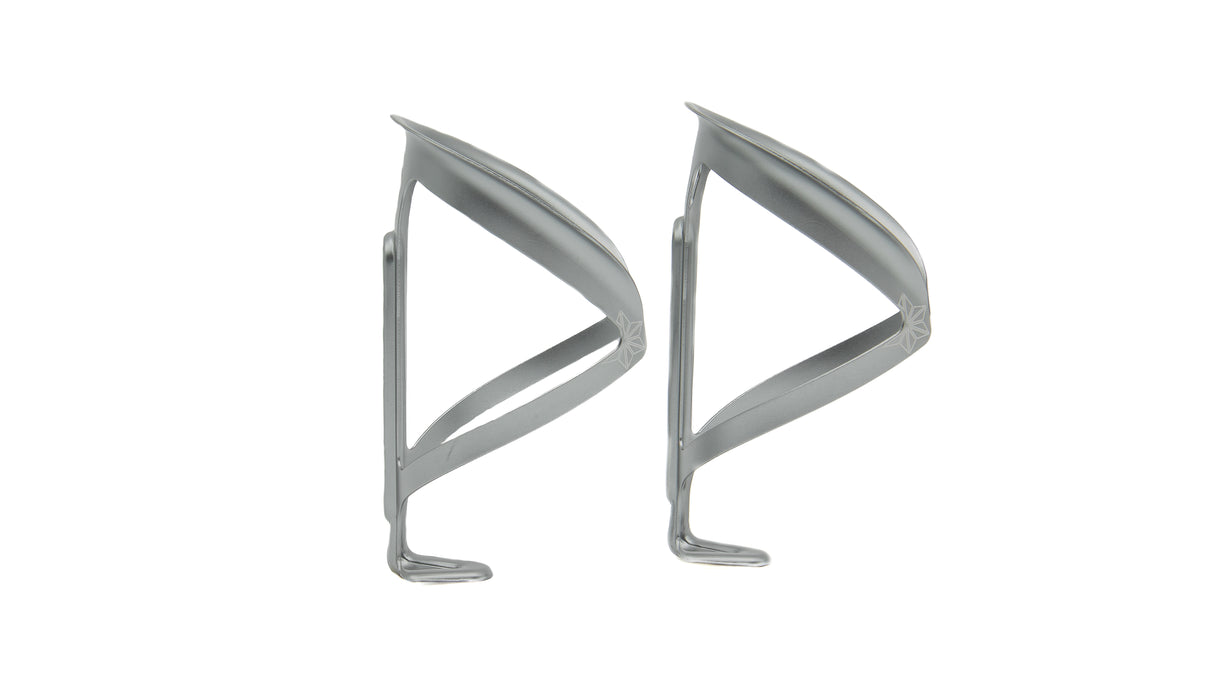 Supacaz Fly Cage Ano Gun Metal Bottle Cage Pair 35g