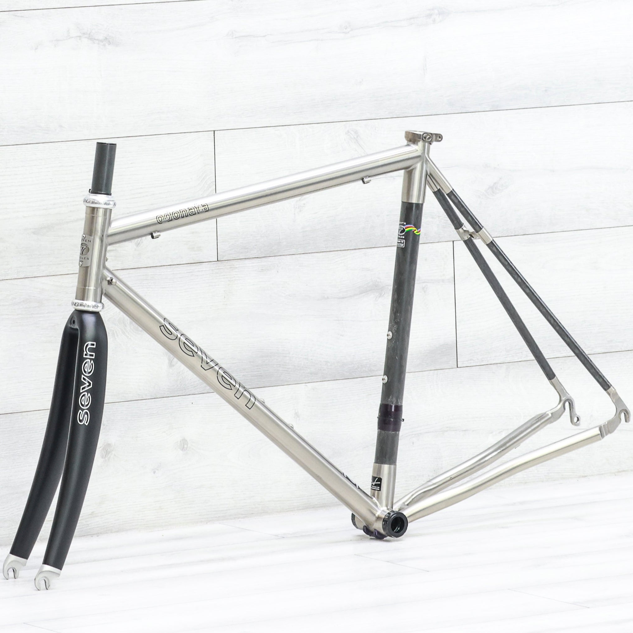 Seven Cycles Odonata Titanium Carbon Road Bike Frameset