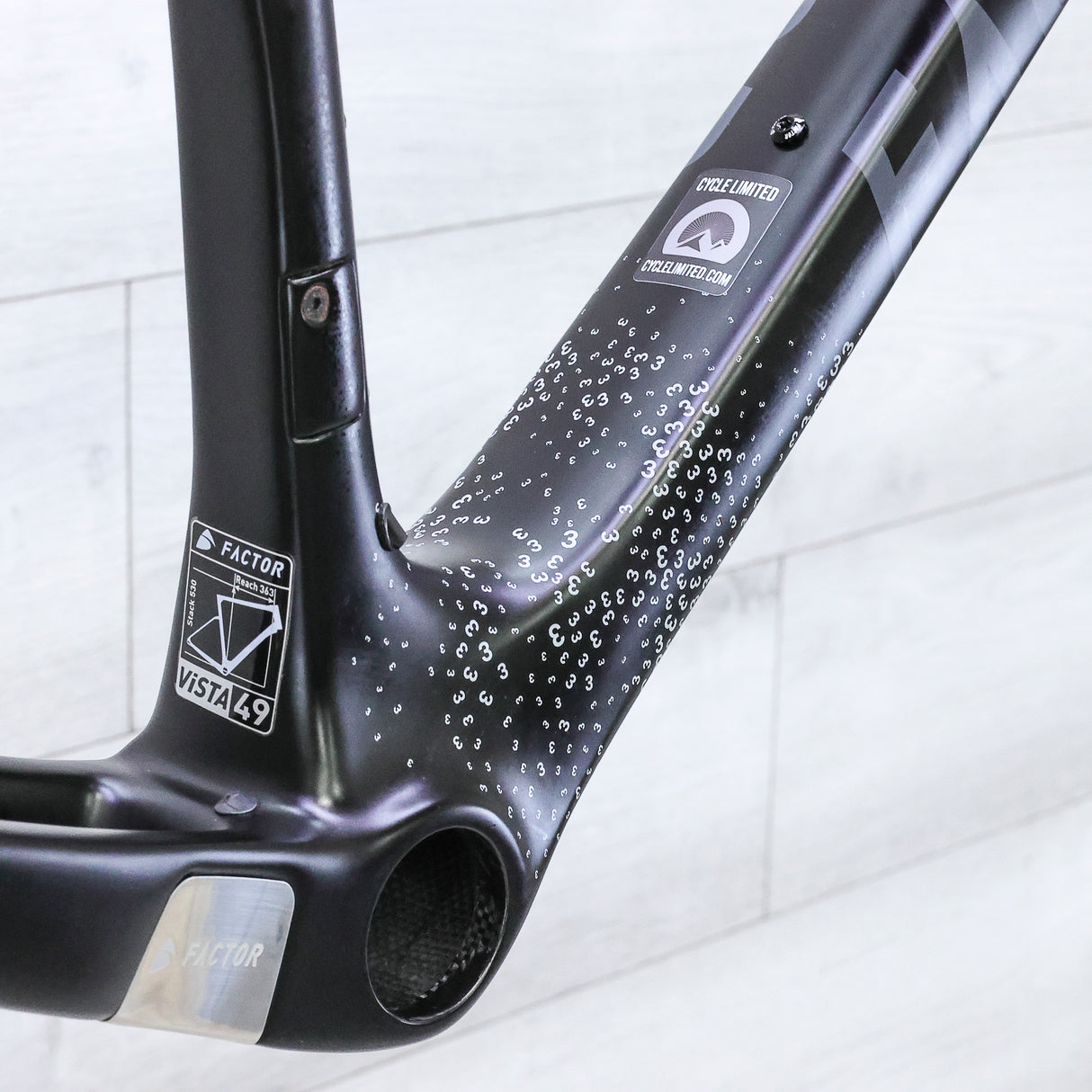 FACTOR ViSTA CHPT 3 Road Bike Frameset - 2020, 49cm