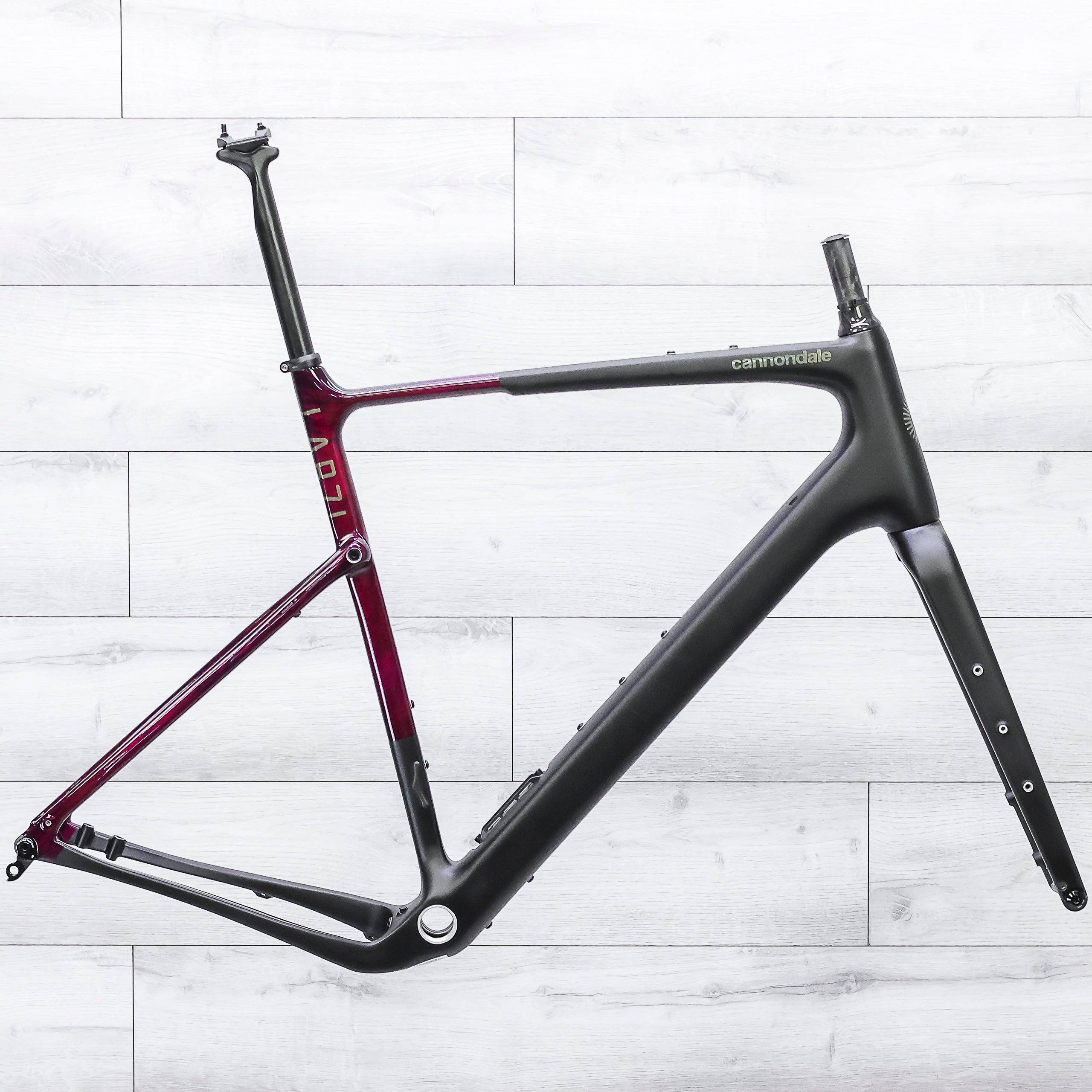 steel gravel bike frameset Cannondale Topstone LAB71 Carbon Gravel Bike Frameset