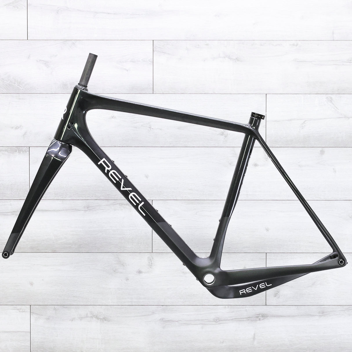 Revel Rover Gravel Bike Frameset - 2024, X-Large - Black Nugget