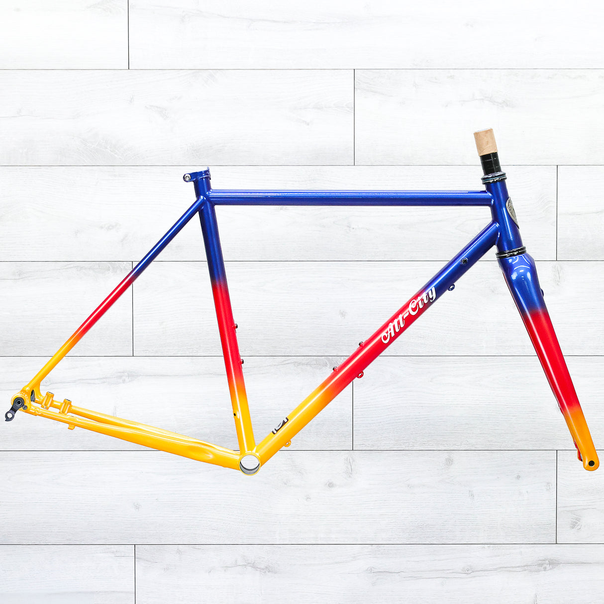 All-City Zig Zag Steel Road Bike Frameset - 2020, 49cm
