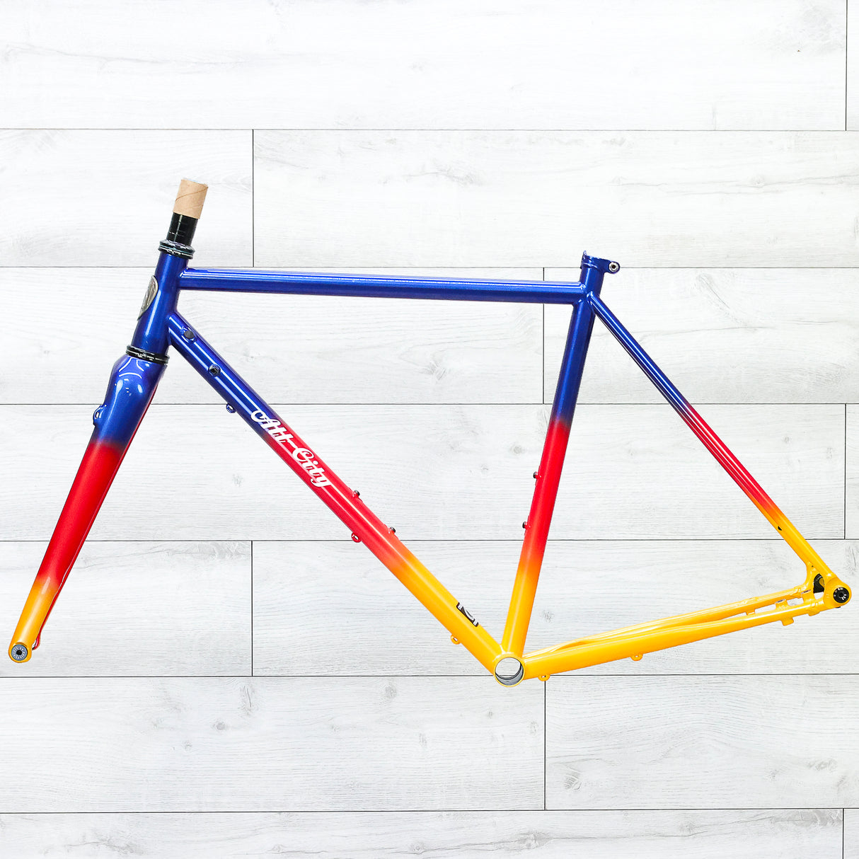 All-City Zig Zag Steel Road Bike Frameset - 2020, 49cm