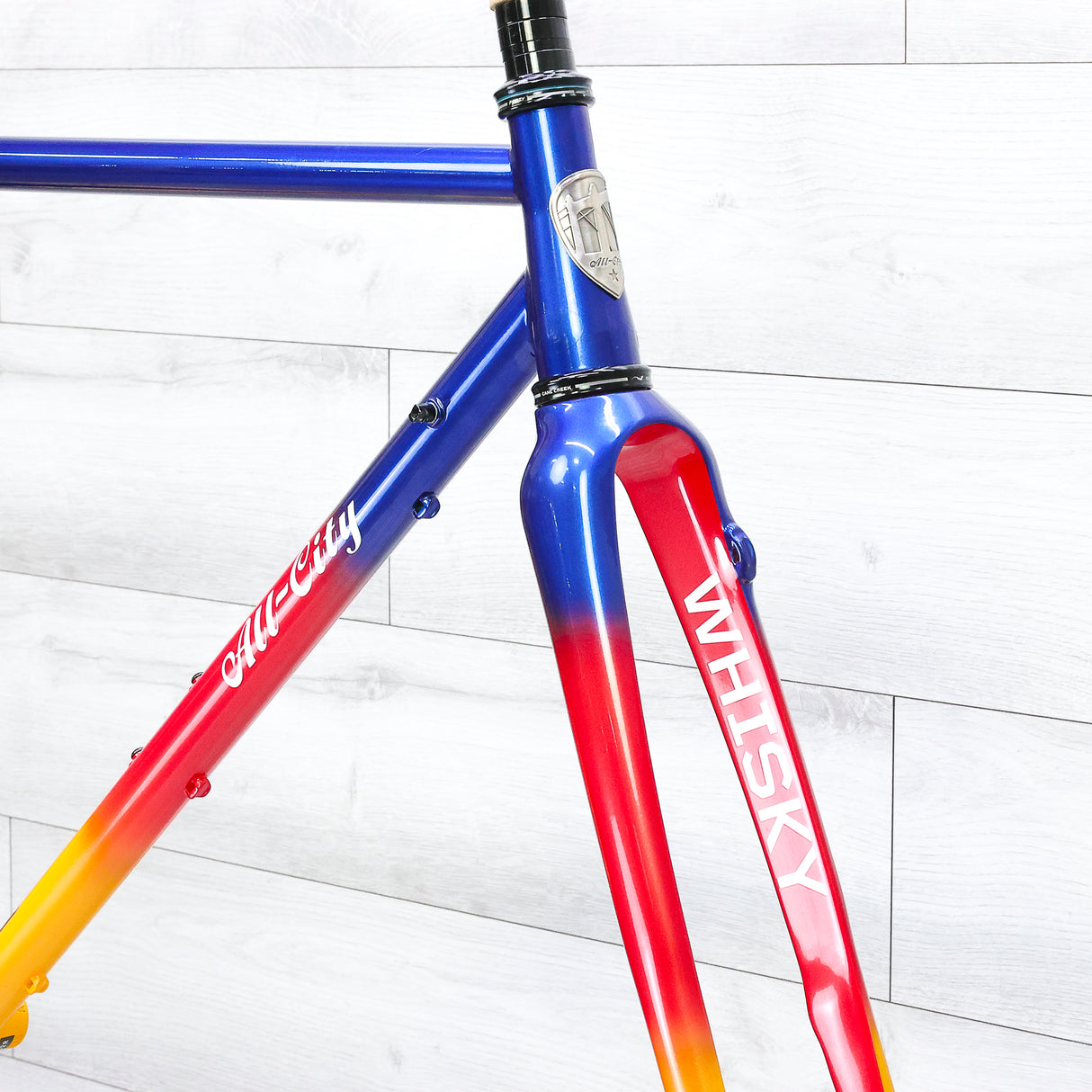 All-City Zig Zag Steel Road Bike Frameset - 2020, 49cm