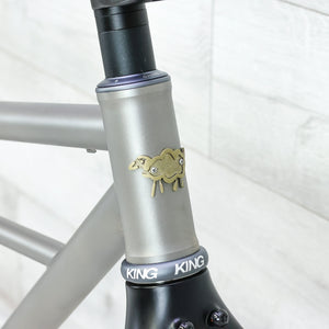Black Sheep Klunker Custom Titanium Hardtail Mountain Bike Frameset - 2023, Medium