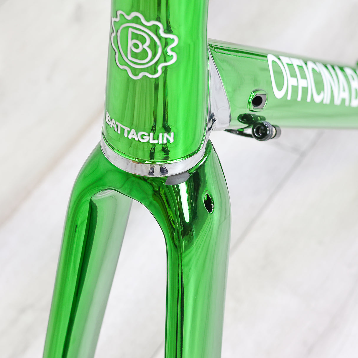 Officina Battaglin Palladio Steel Road Bike Frameset - 2025, 54cm