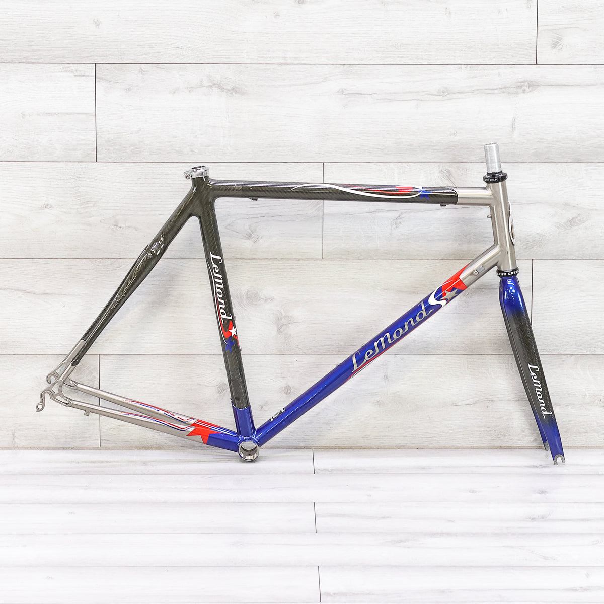 LeMond Tete de Course Titanium / Carbon Road Bike Frameset - 2006, 58cm