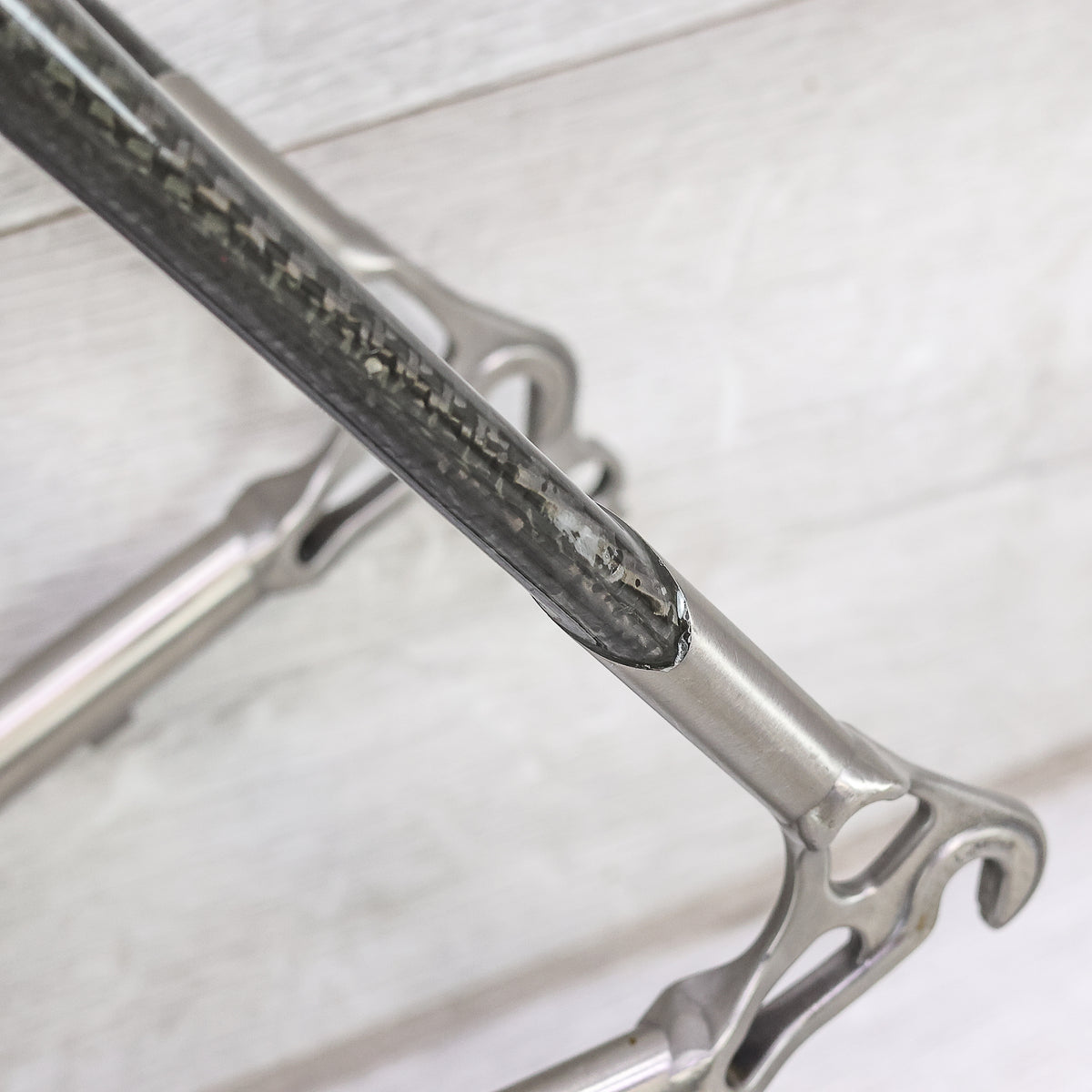 LeMond Tete de Course Titanium / Carbon Road Bike Frameset - 2006, 58cm