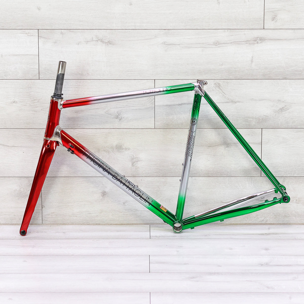 Officina Battaglin Portofino G Cromovelato Steel Gravel Bike Frameset - 2020, 55cm