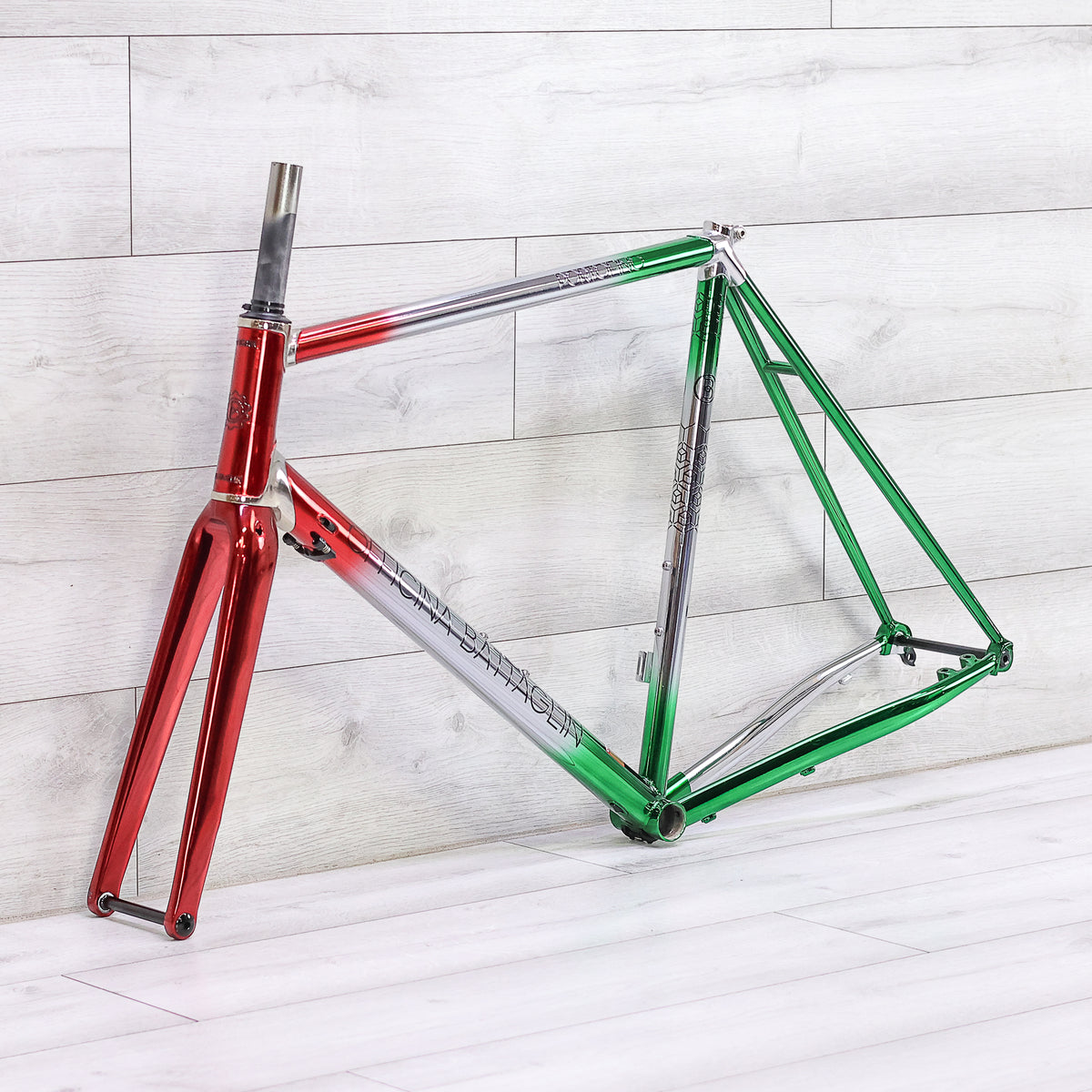 Officina Battaglin Portofino G Cromovelato Steel Gravel Bike Frameset - 2020, 55cm