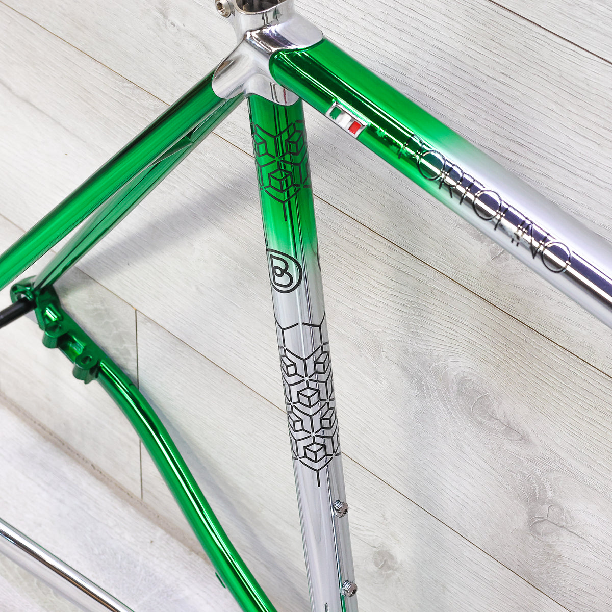 Officina Battaglin Portofino G Cromovelato Steel Gravel Bike Frameset - 2020, 55cm