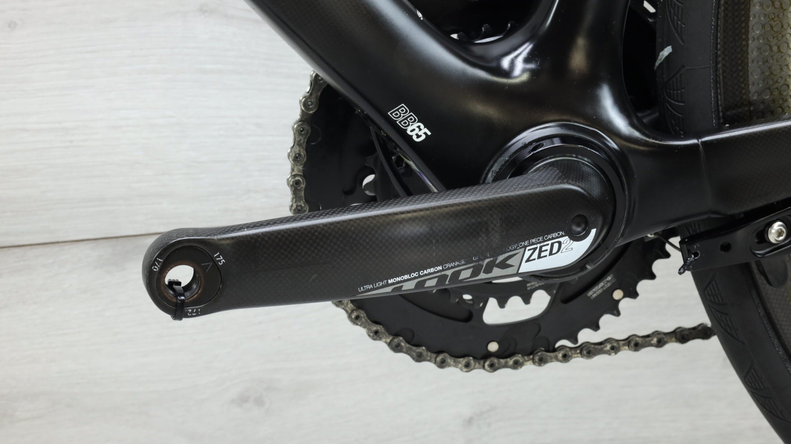 Look 695 Look Carbon Crankset Look 695 Aerolight Road Bike 2014