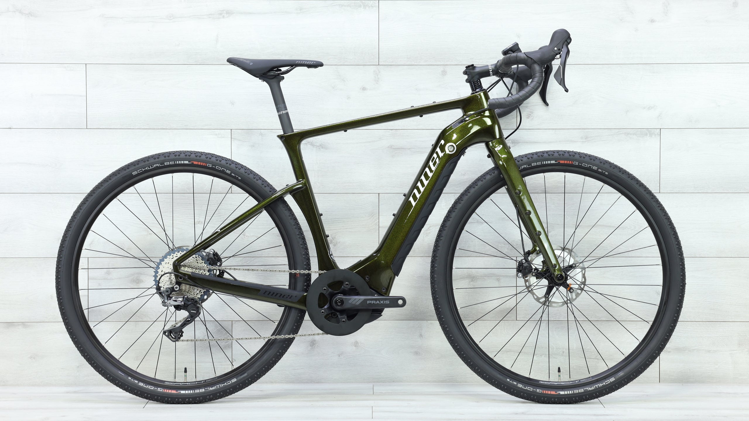 gravel road e bike 2023 Niner RLT e9 RDO 4-Star Shimano GRX Gravel E-Bike