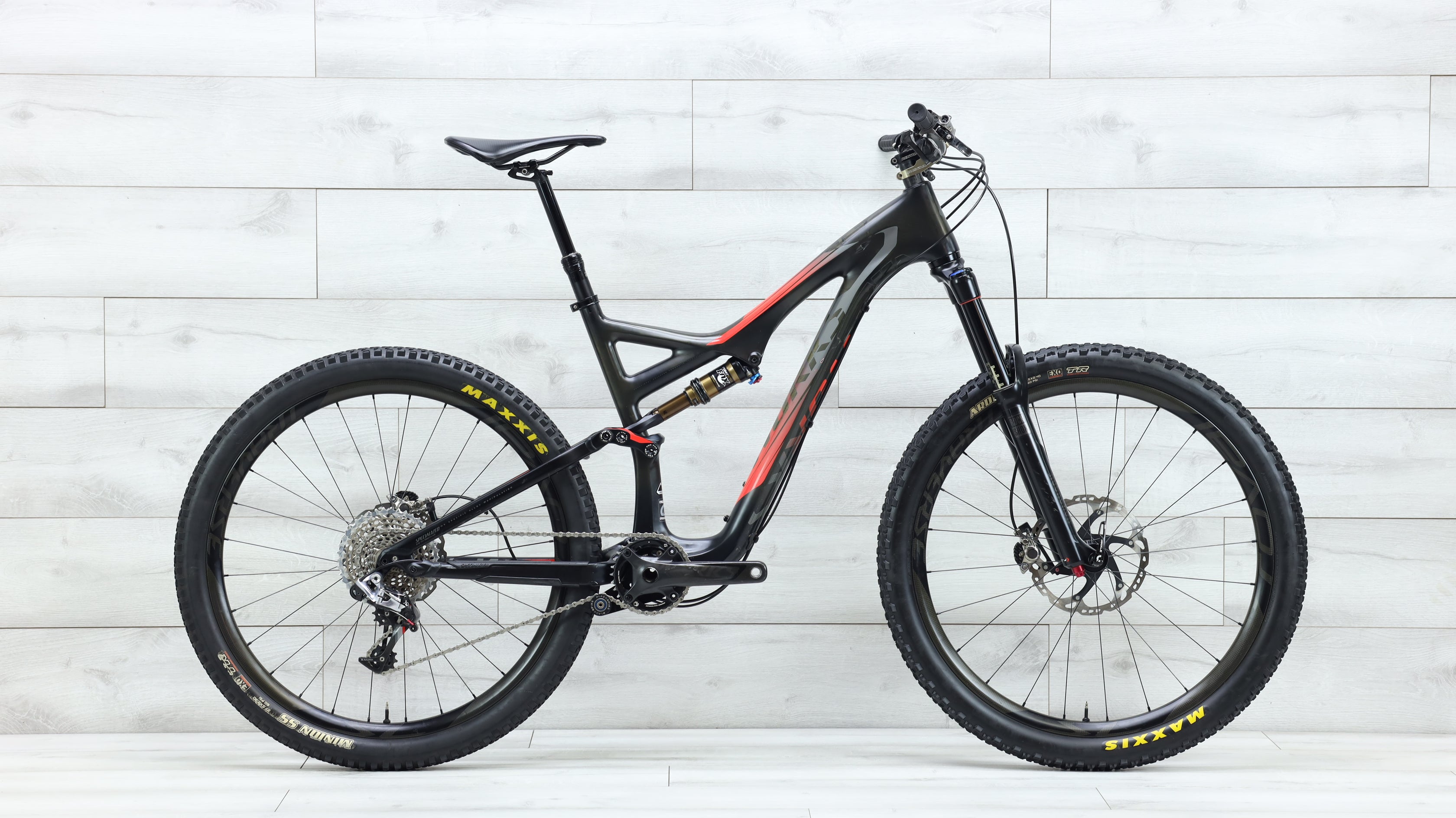 2015 SPECIALIZED S WORKS STUMPJUMPER FSR CARBON EVO 650B Mountain Bike Cycle Limited