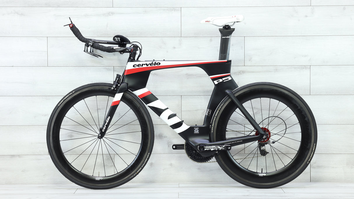 2014 Cervelo P5 SRAM Red Triathlon Bike - 58cm