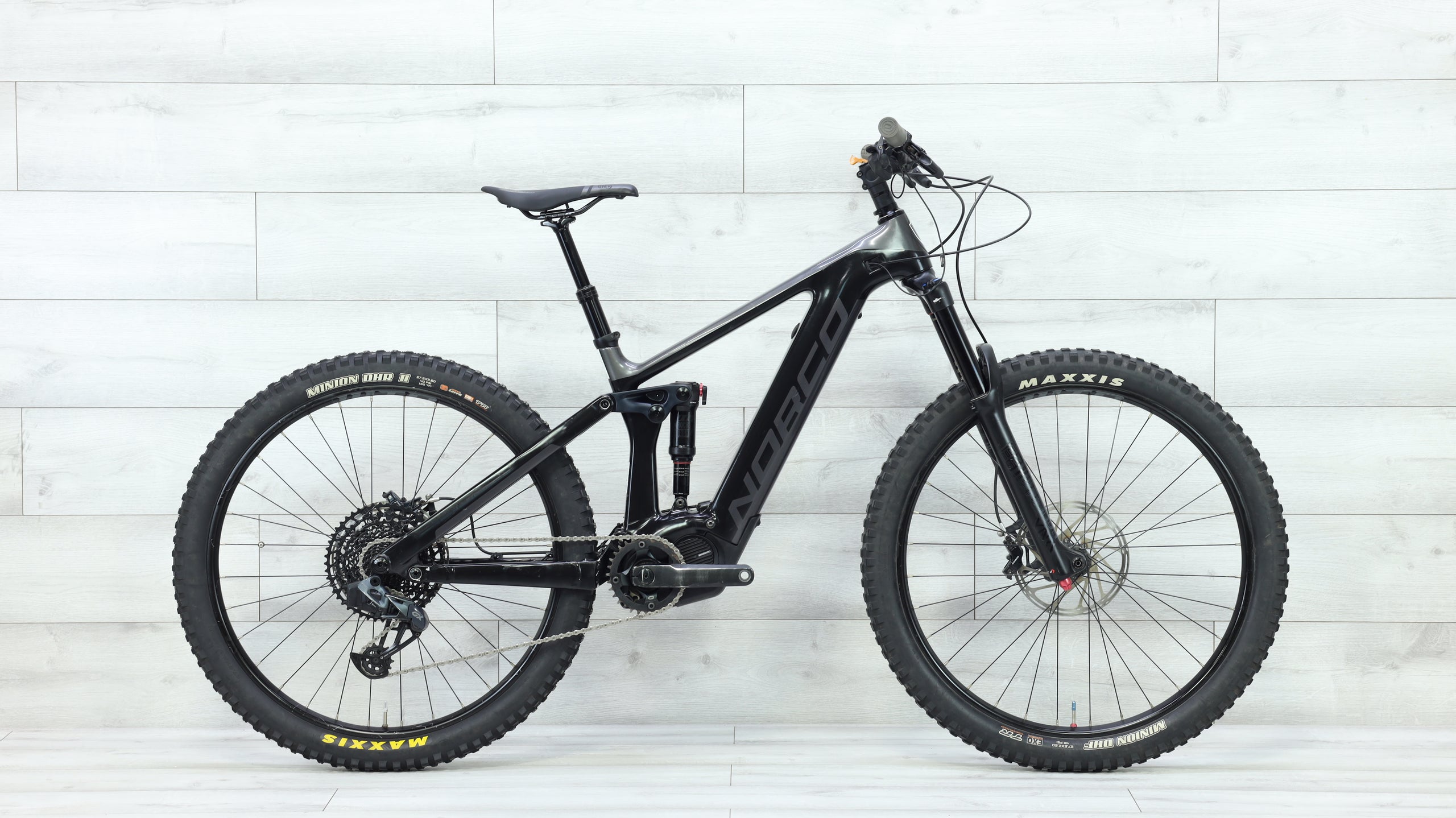 norco electric bicycle 25 Sight VLT CX C1 150 - Grey / Gold and seat 2019 Norco Sight VLT 3