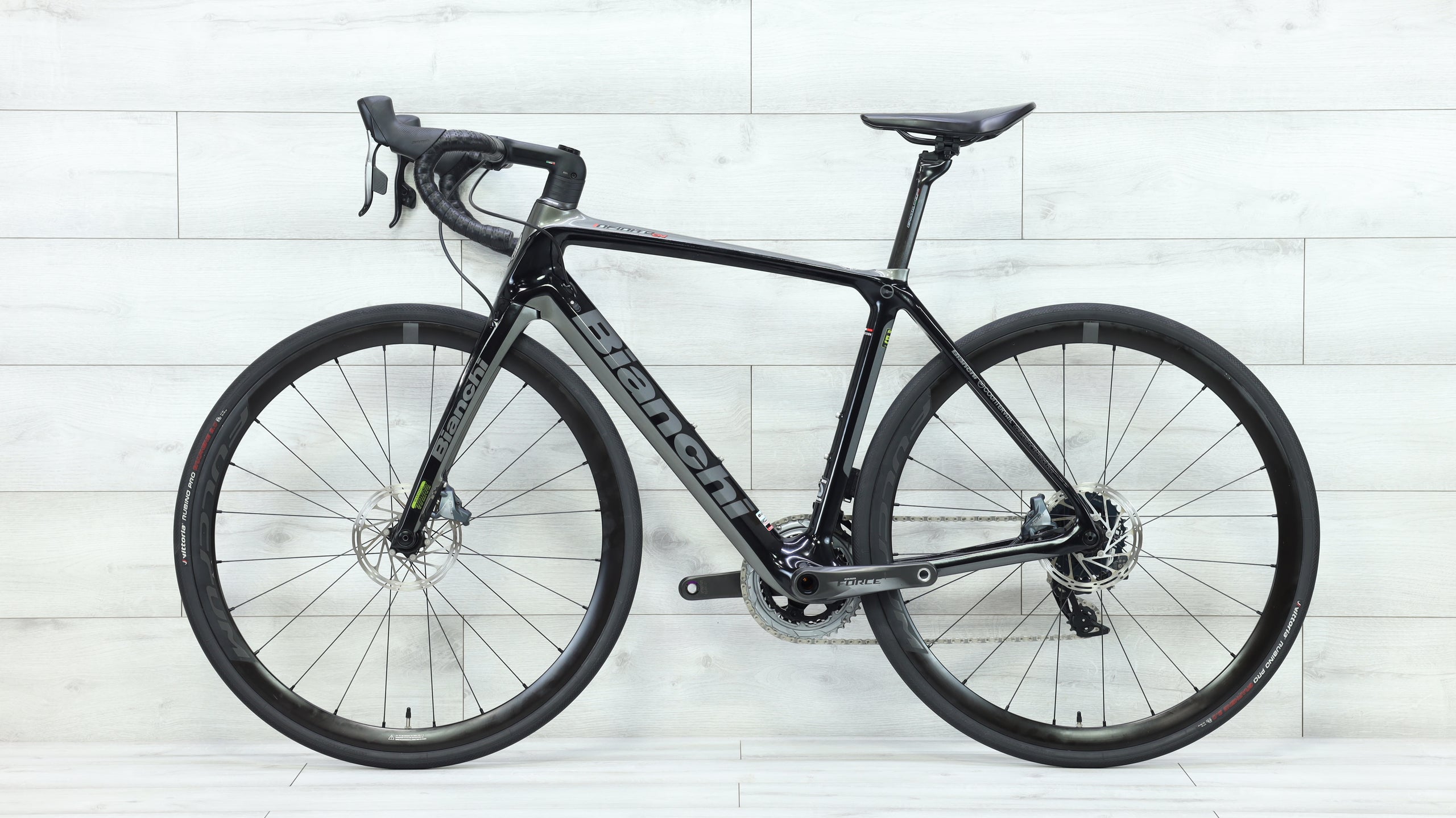 bianchi black road bike Bianchi Infinito CV Disc Force eTap AXS Road Bike