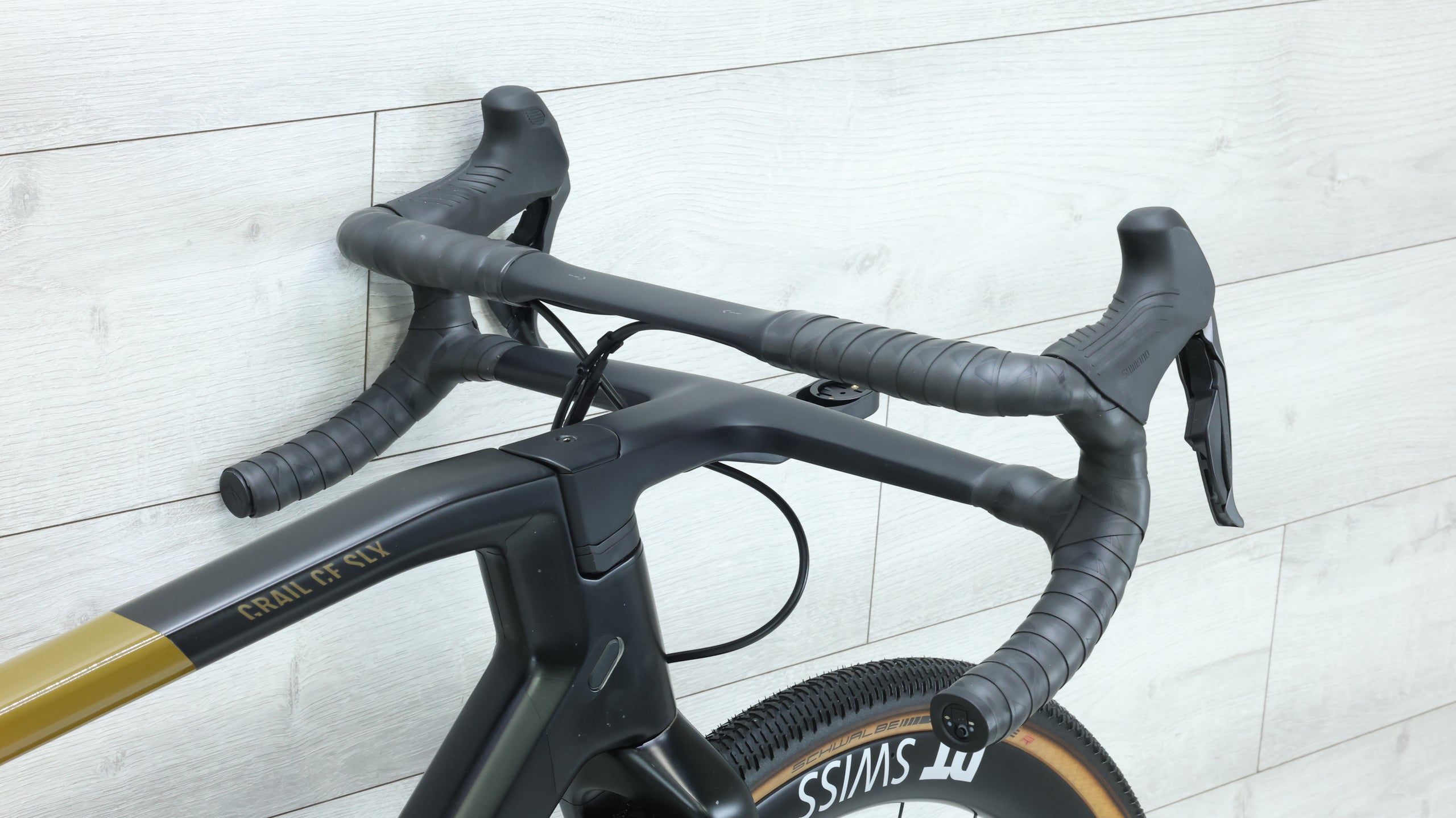 canyon gravel bike double handlebar Canyon Grail CF SLX 8 Di2 Gravel Bike