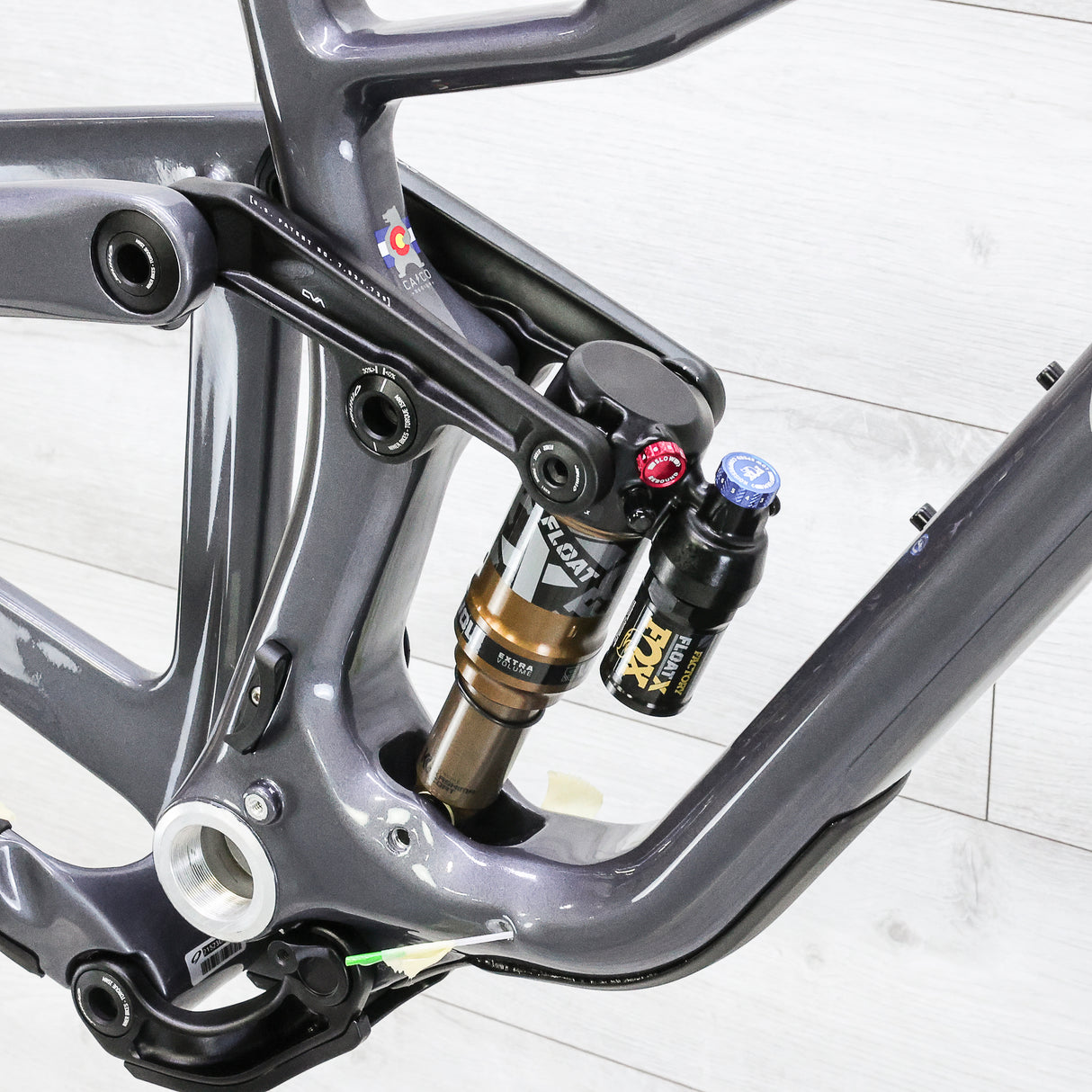 Niner JET 9 RDO Full Suspension Frame - Fox Float X Factory - Magnetic Grey