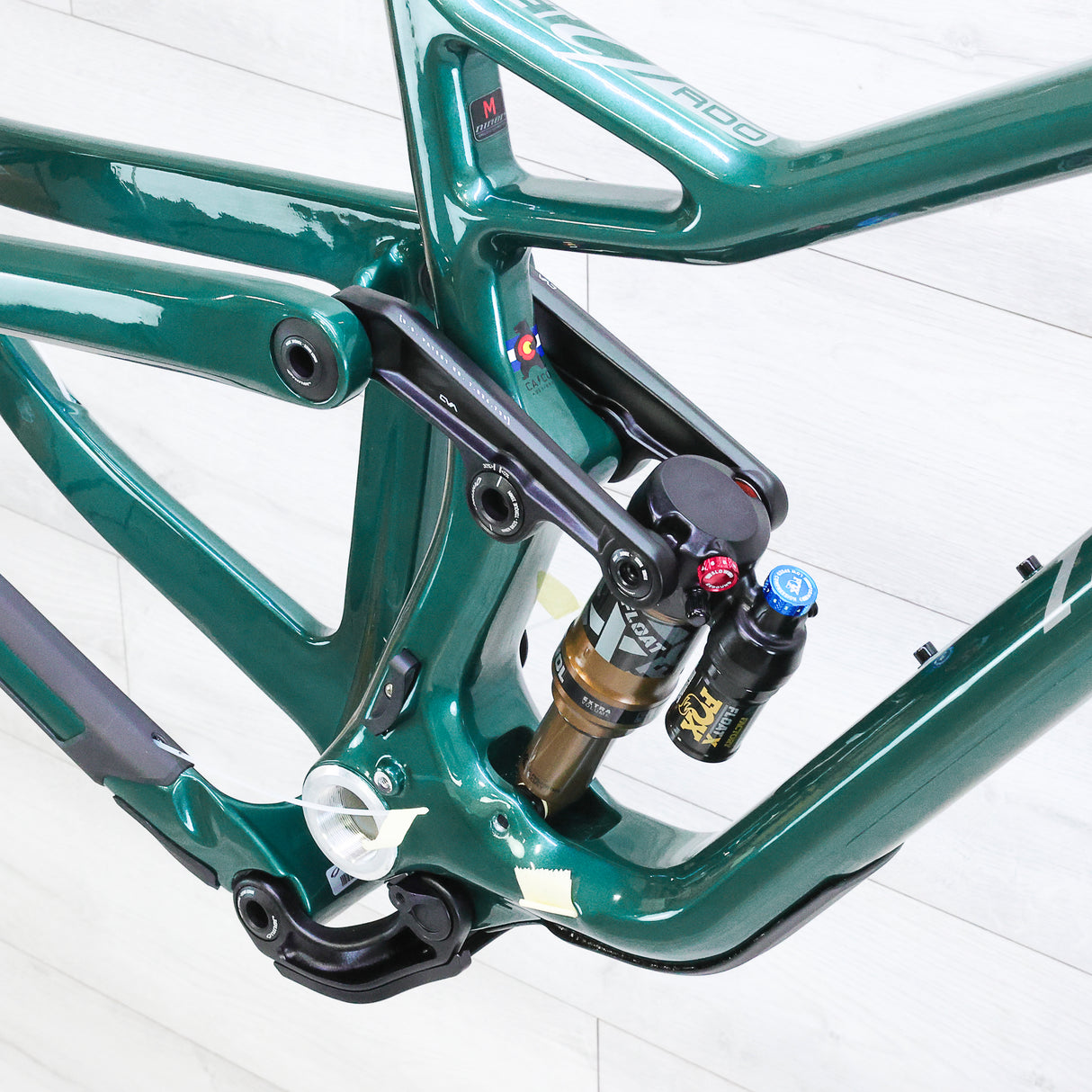 Niner JET 9 RDO Full Suspension Frame - Fox Float X Factory - Emerald Green