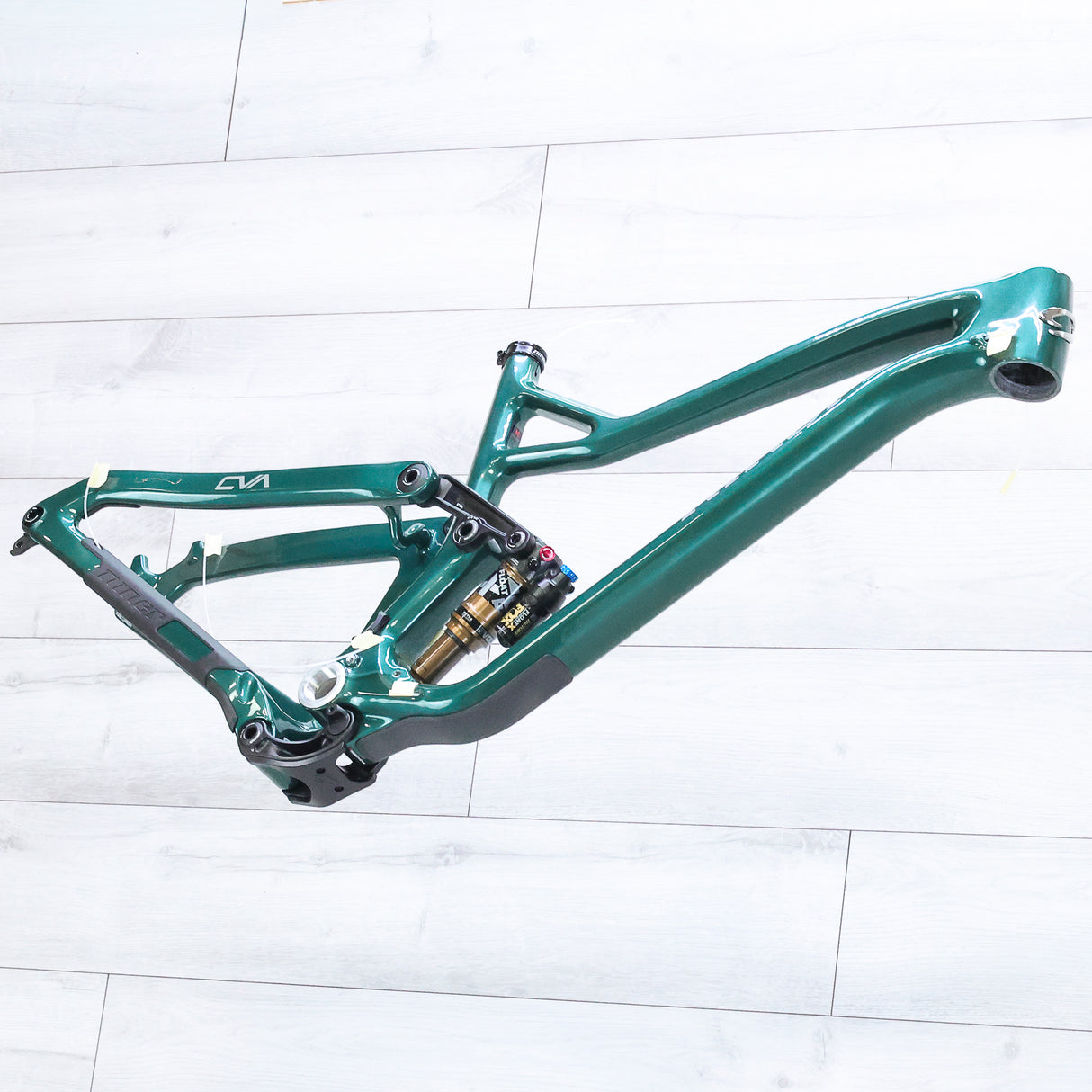 Niner JET 9 RDO Full Suspension Frame - Fox Float X Factory - Emerald Green
