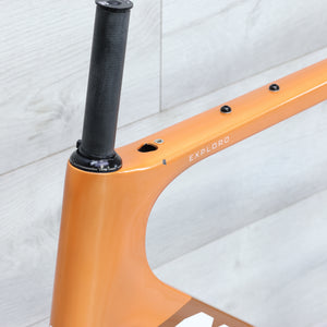 3T Exploro Racemax Gravel Bike Frameset Orange/Grey - 56cm