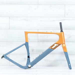 3T Exploro Racemax Gravel Bike Frameset Orange/Grey - 56cm