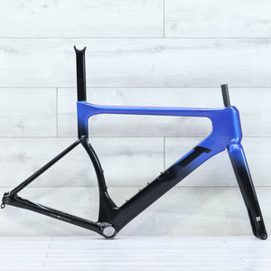 3T Strada 1x Disc Brake Aero Road Bike Frameset 700c Navy/Black