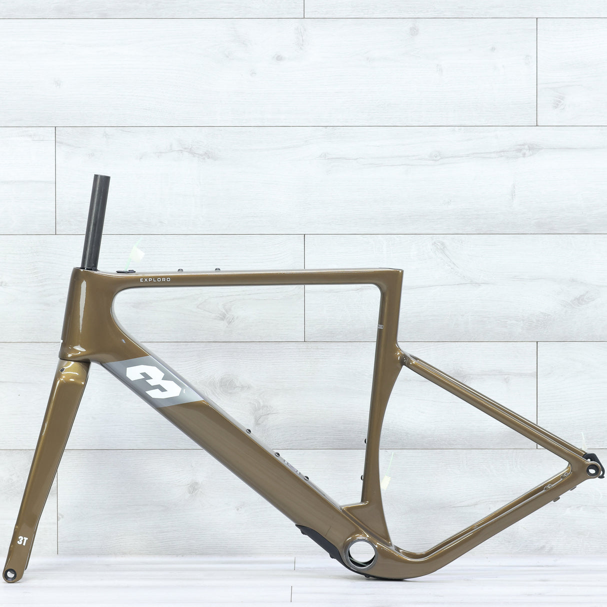 3T Exploro Ultra Gravel Bike Frameset Coffee