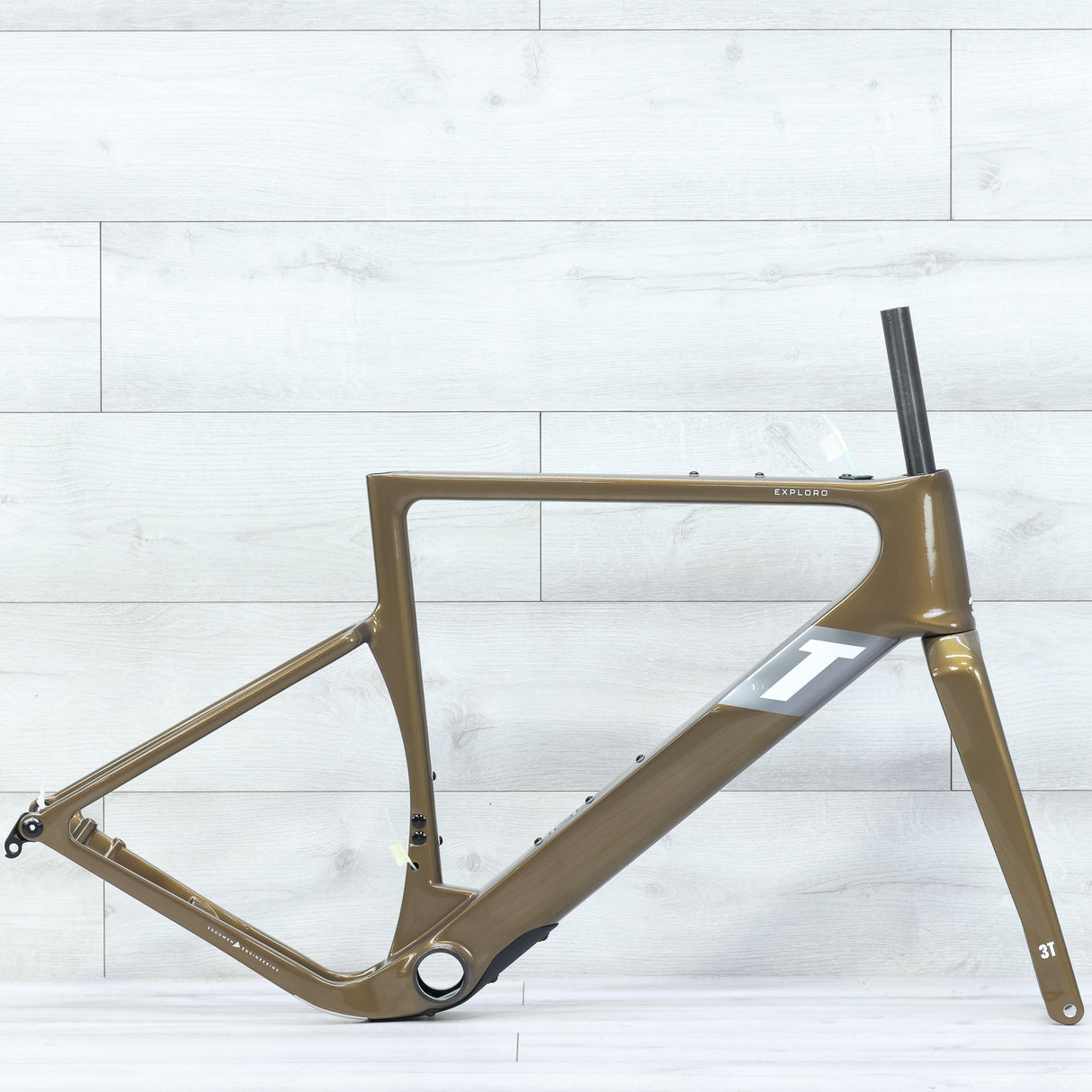 3T Exploro Ultra Gravel Bike Frameset Coffee