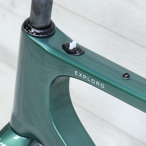 3T Exploro Racemax Gravel Bike Frameset 700c Emerald/White