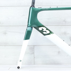 3T Exploro Racemax Gravel Bike Frameset 700c Emerald/White