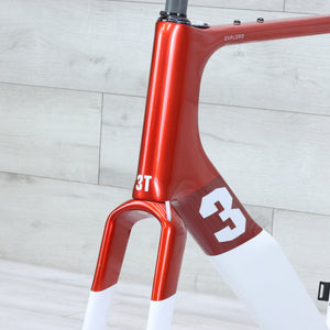 3T Exploro RaceMax Gravel Frameset 700c Red/White - 61cm