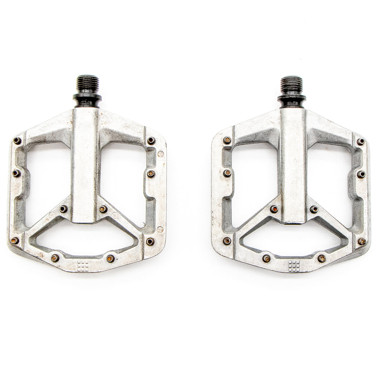 Crank Brothers Stamp 2 Small Raw MTB Pedals 447g