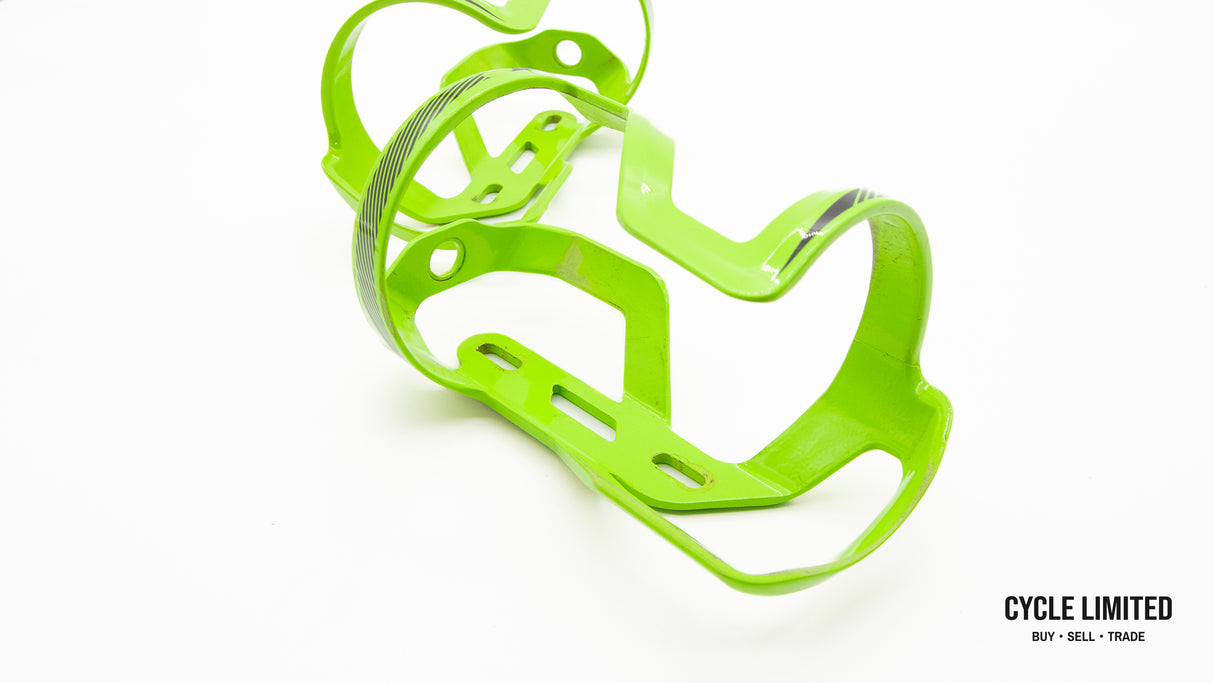 Specialized Zee Bottle Cage II Right and Left Load Hyper Green Pair 84g