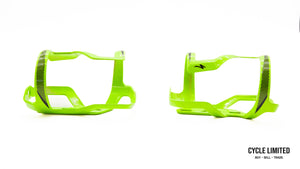 Specialized Zee Bottle Cage II Right and Left Load Hyper Green Pair 84g