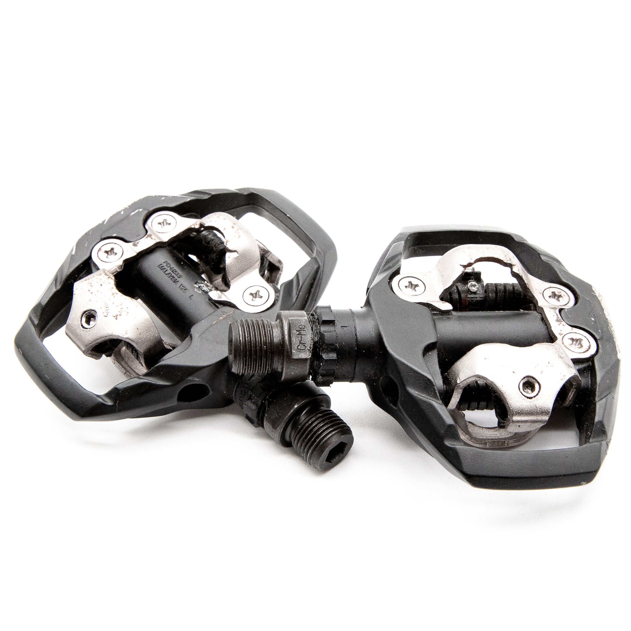 pd-m530 spd pedals Shimano PD-M530 Clipless MTB Pedals 451g