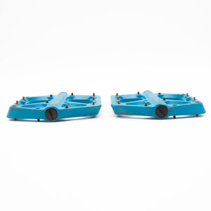 Crank Brothers Stamp 1 Flat Platform Pedals Blue Large 355g