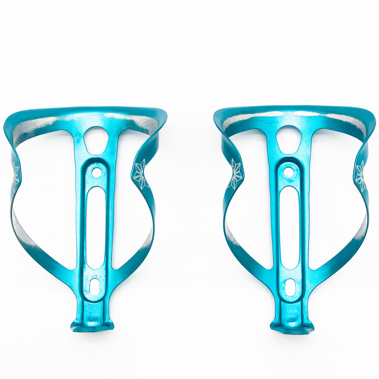 Supacaz Fly Cage Ano Bottle Cages Blue Pair 35g
