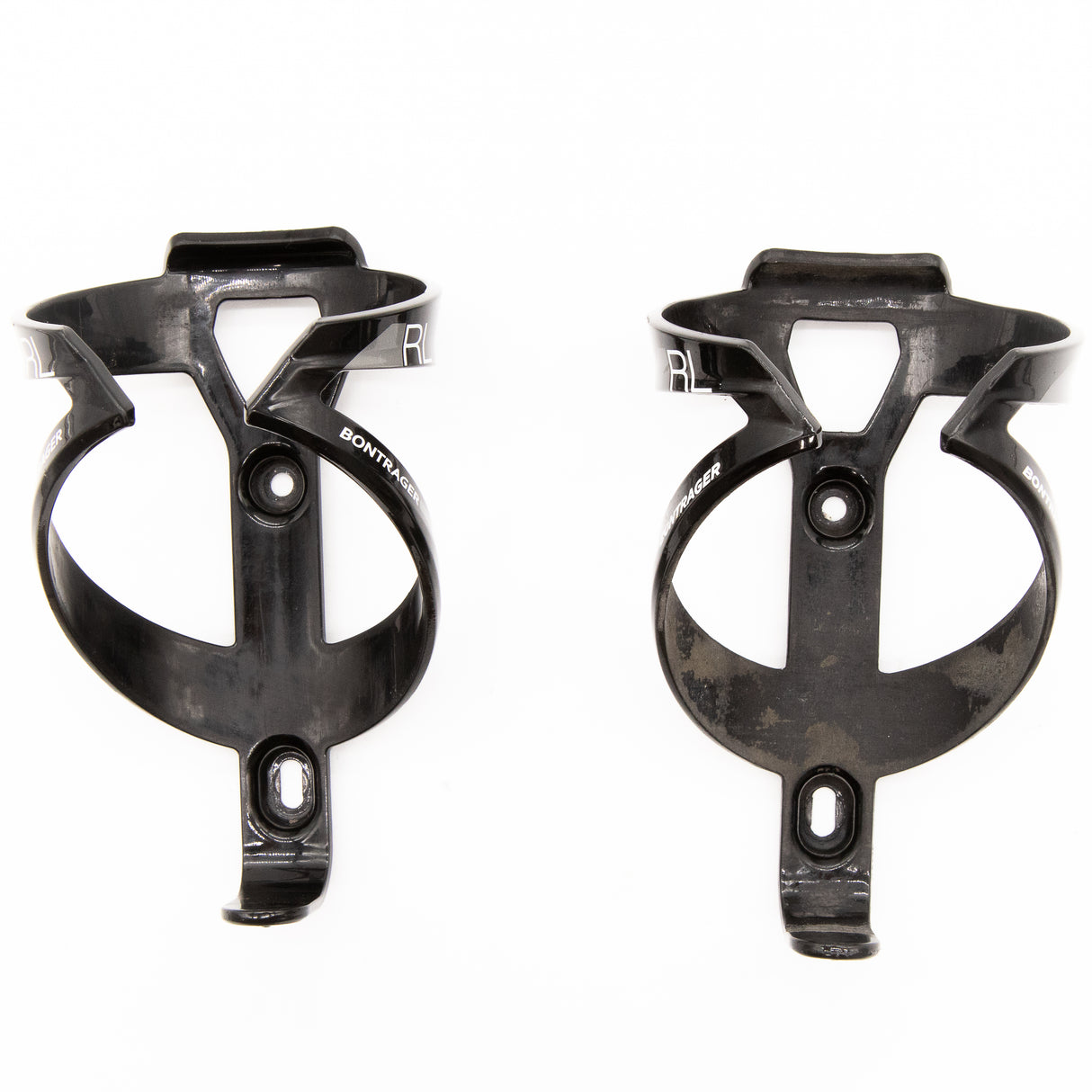 Bontrager RL Water Bottle Cages Black Gloss Pair 70g