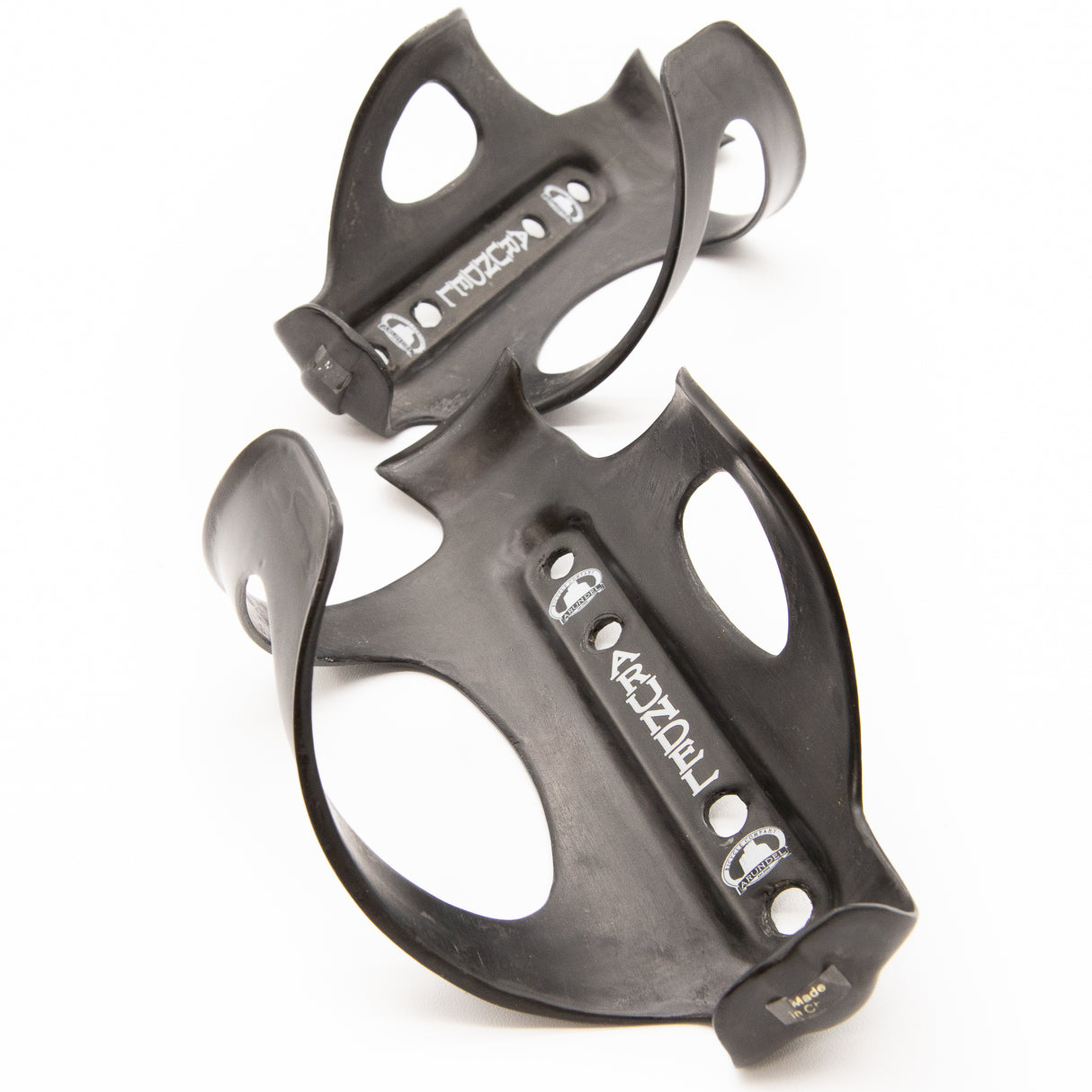 Arundel SideLoader UD Weave Matte Right and Left Load Carbon Bottle Cages Pair 59g