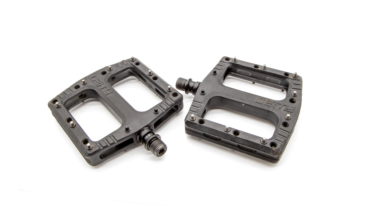 Deity Deftrap Black Flat Pedals 398g