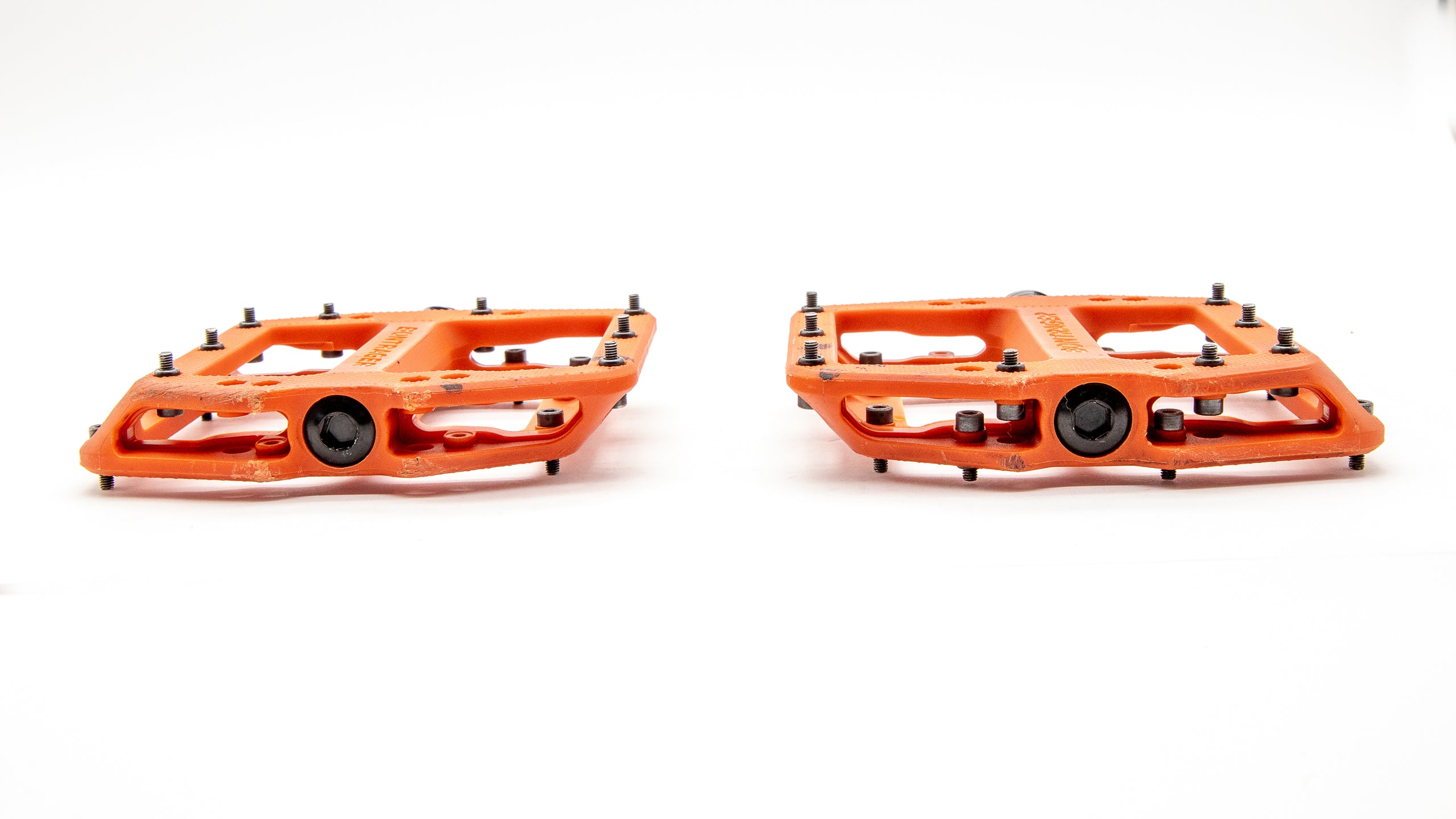reverse pedale orange Bontrager Line Elite MTB Flat Pedal Orange 350g – Cycle Limited