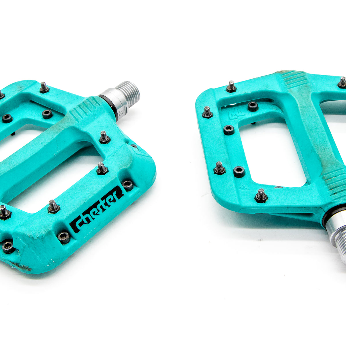 RaceFace Chester Flat Pedal Turquoise 369g Cycle Limited