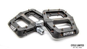 Race Face Chester Flat Black Pedals 367g