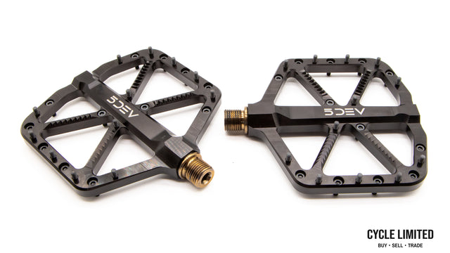 5DEV Trail/Enduro Flat Pedals Black 341g – Cycle Limited