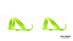 Bontrager Elite Recycled Water Bottle Cage Pair Lime Green 68g