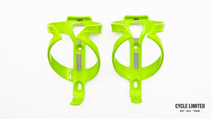 Bontrager Elite Recycled Water Bottle Cage Pair Lime Green 68g